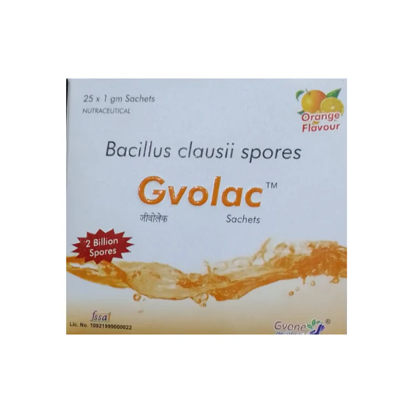 GVONE HEALTHCARE Gvolac Sachets