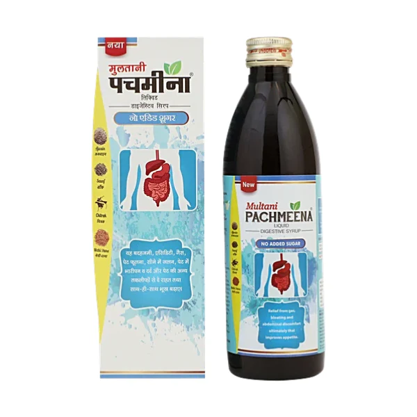 Multani Pachmeena Digestive Liquid Sugar Free (300ml)